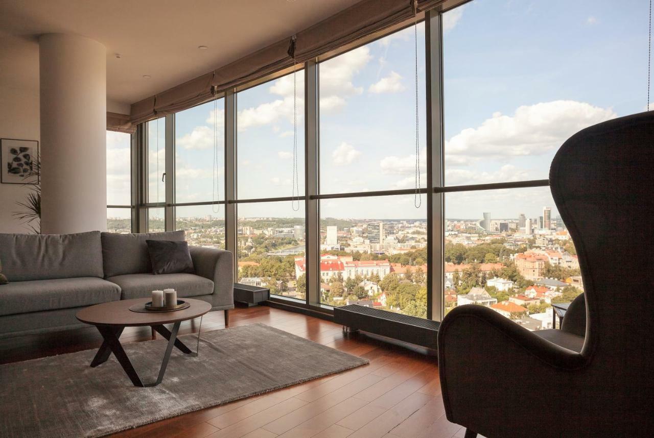Luxury Panoramic Vilnius Apartment Dış mekan fotoğraf