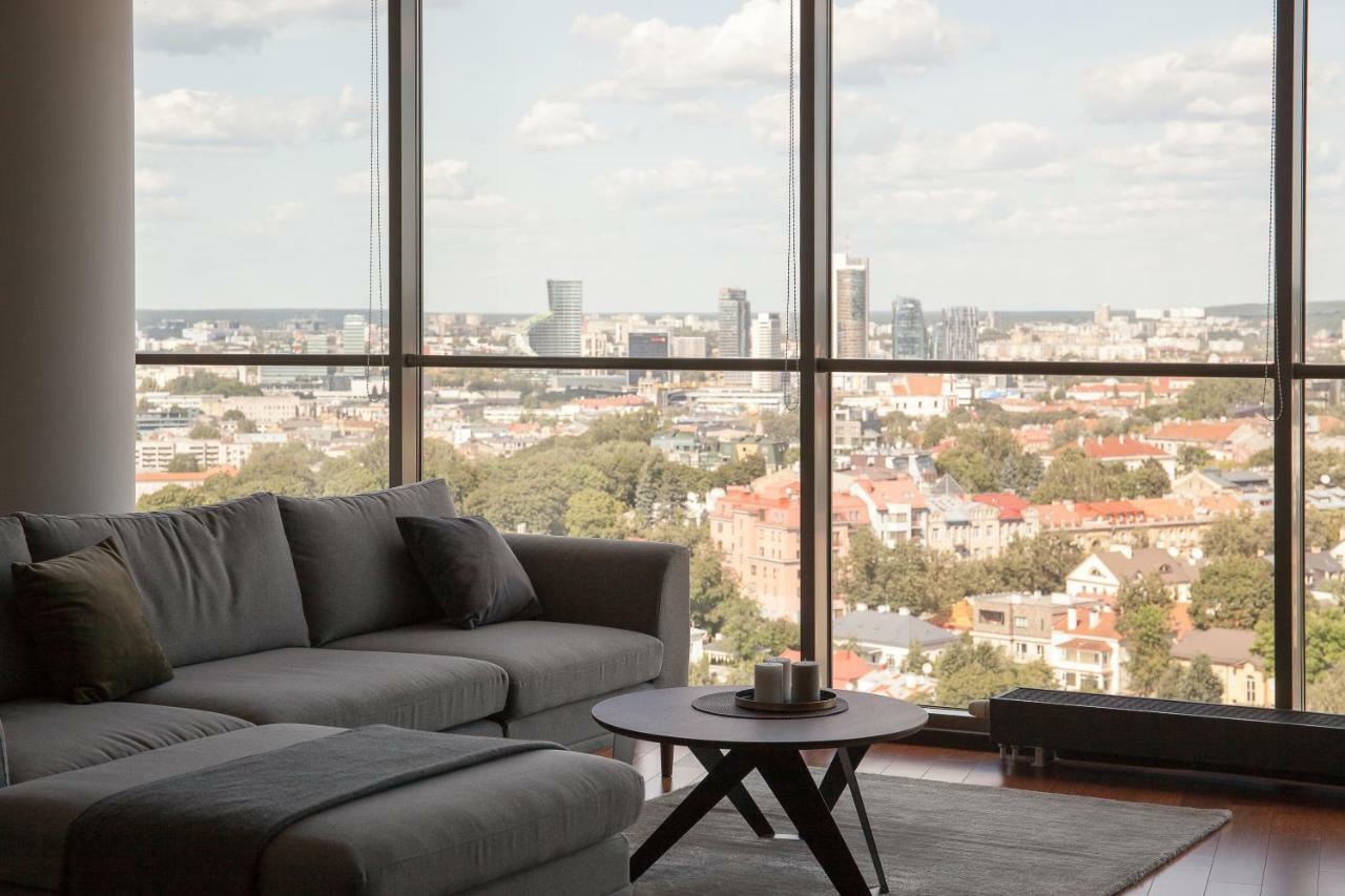 Luxury Panoramic Vilnius Apartment Dış mekan fotoğraf