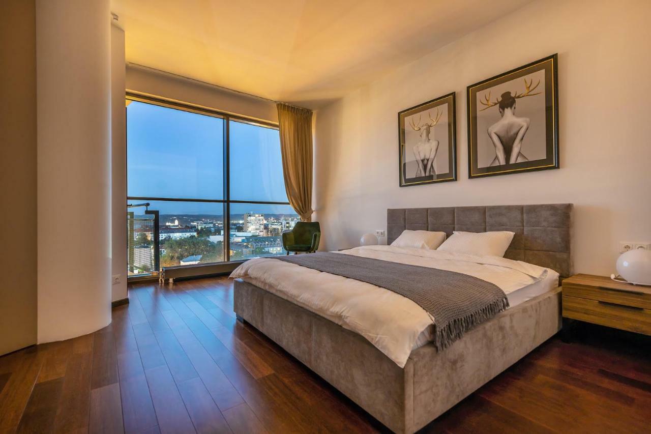 Luxury Panoramic Vilnius Apartment Dış mekan fotoğraf