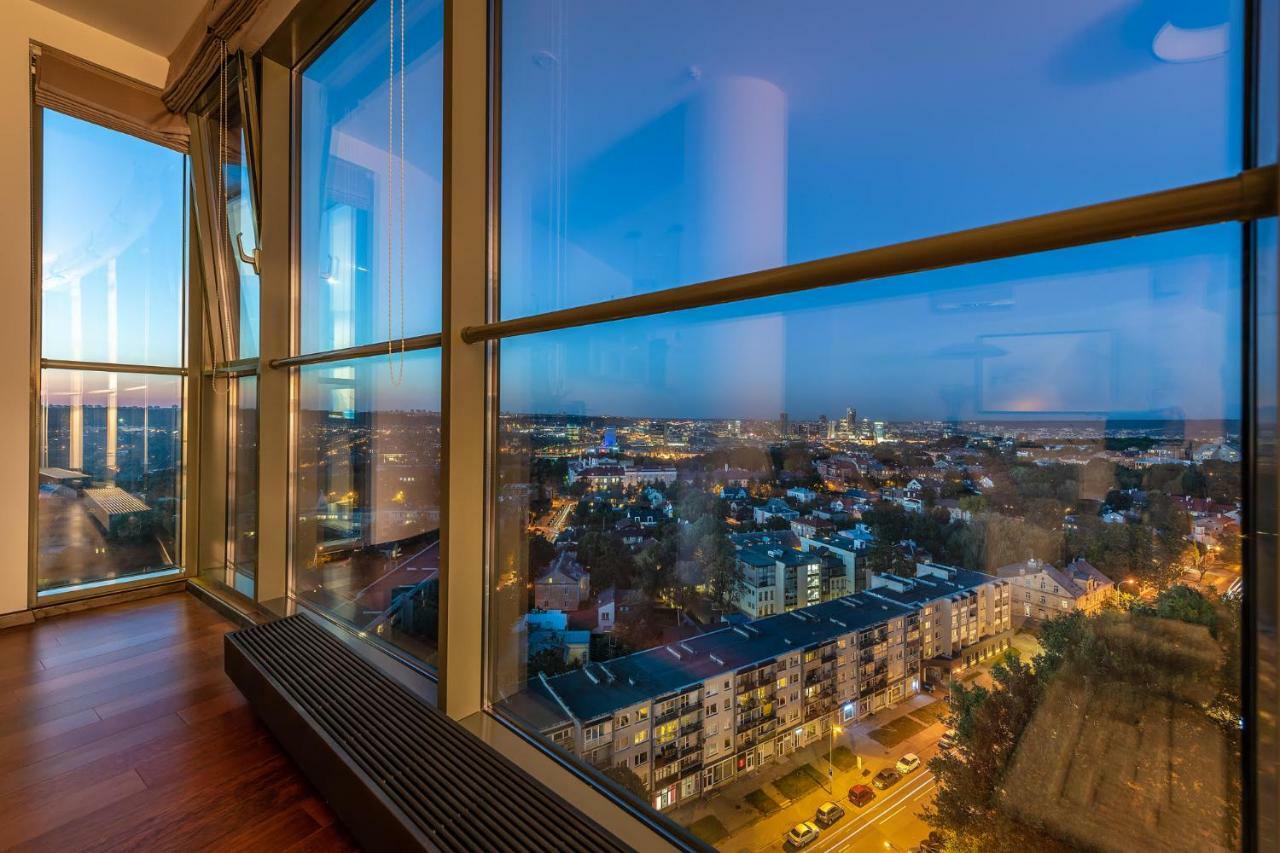 Luxury Panoramic Vilnius Apartment Dış mekan fotoğraf